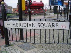 Greenwich Meridian Marker; England; LB Newham; Stratford (E15)